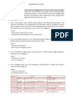 Materi Bahasa Inggris - Simple Present Tense