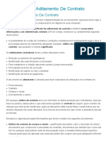 Aditamento de Contrato - Conceito, Definição e O Que É Aditamento de Contrato