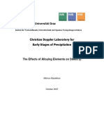 The Effects of Alloying Elements on Steels (I)