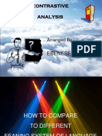 Comparing Meaning Systems in Language