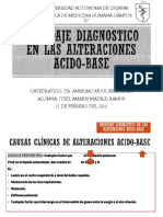 Abordaje Diagnostico en Las Alteraciones Acido-base