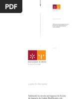 Escalas Fadiga - Luciana Dos Reis Gomes