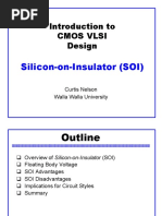 Introduction To Cmos Vlsi Design: Silicon-on-Insulator (SOI)