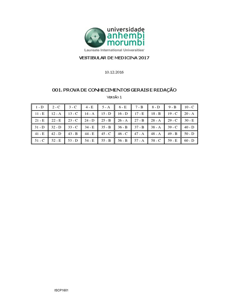 Anhembi Morumbi 2017 C. Gerais (Gabarito).pdf Esportes