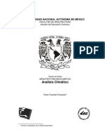 Fuentes - Análisis Climático. Material Del Curso ‘Arquitectura Bioclimática’ UNAM.