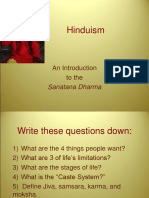 Hinduism: An Introduction To The