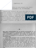 La Organización de Los Indios de Chile El Matriarcados y El Totemismo