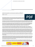 ¿Qué Está Pasando Con La Lactancia Materna en México - PDF