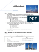 Energy and Climate Summit Project