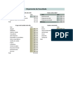 Orçamento de Estudante Universitário1