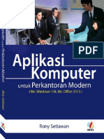 Aplikasi Komputer Perkantoran Modern 0815