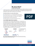Quantinova Sybr Green PCR Kit: Profile
