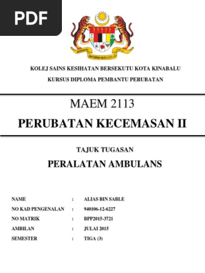 Maem Assignment  PDF