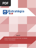 Exame de Ordem Xxii Oab 1a Fase Estatuto e Etica Do Advogado (1)(1)