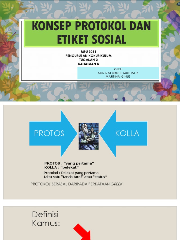 protokol dan etiket sosial
