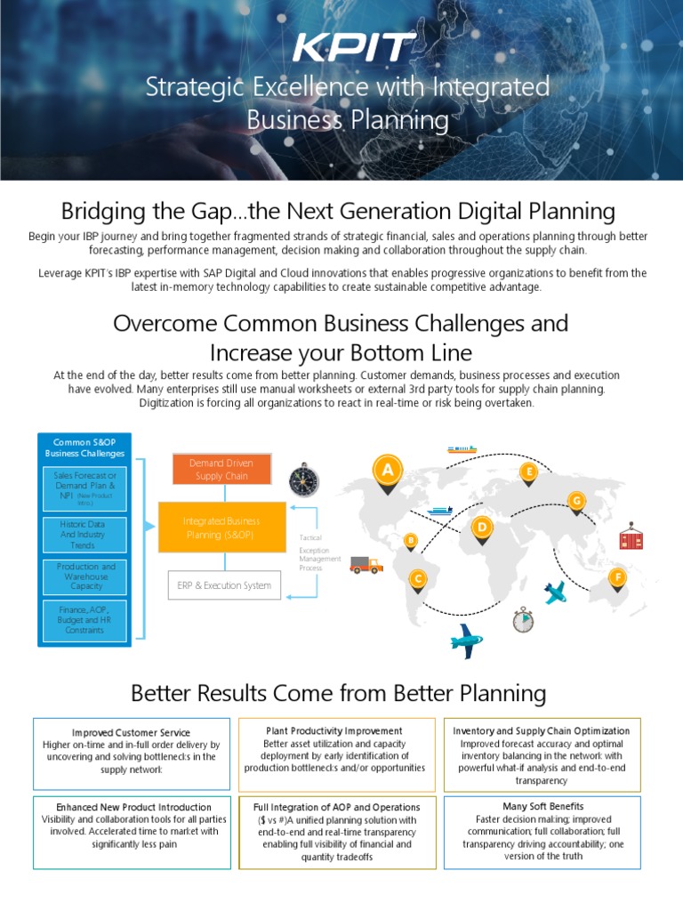 sap integrated business planning pdf