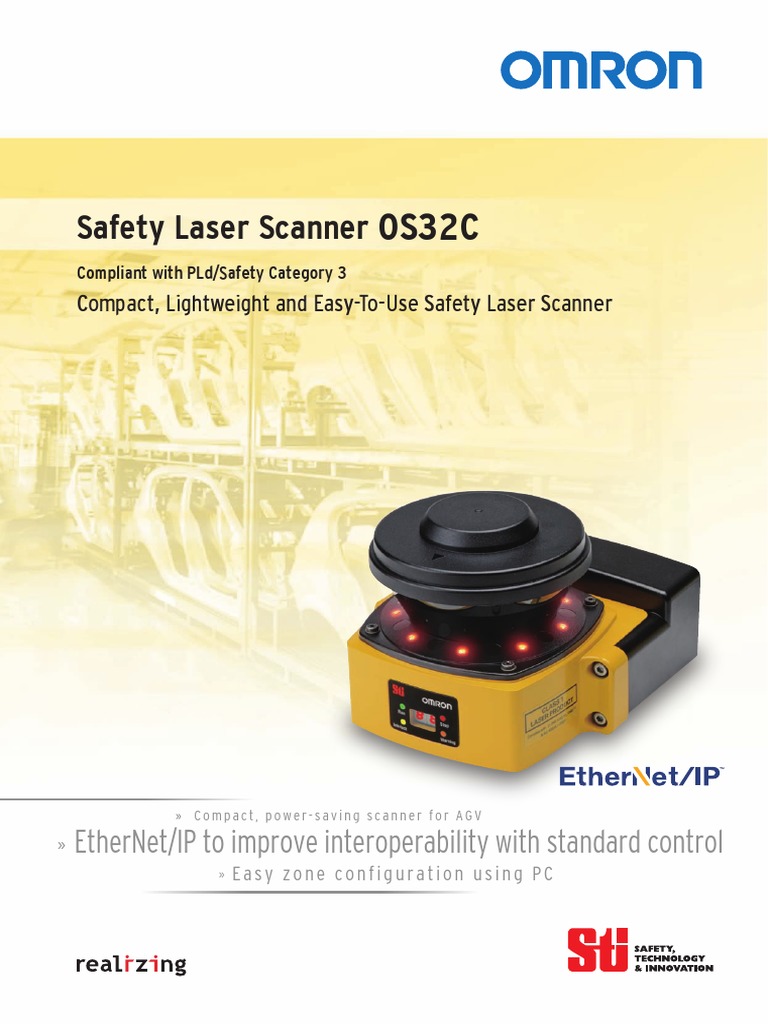 Safety Laser Scanner: Ethernet/Ip To Improve Interoperability With ...
