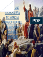 Sing A New Song Responsorial Psalm Take and Receive Prayers For The Faithful The Lord'S Prayer Anima Christi One More Gift