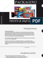 Food Packaging Testing