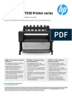HP Designjet T930 Printer Series: Boost Team Productivity and Enhance Security