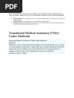 Transitional Medical Assistance (TMA) Under Medicaid: Rowid Data Types