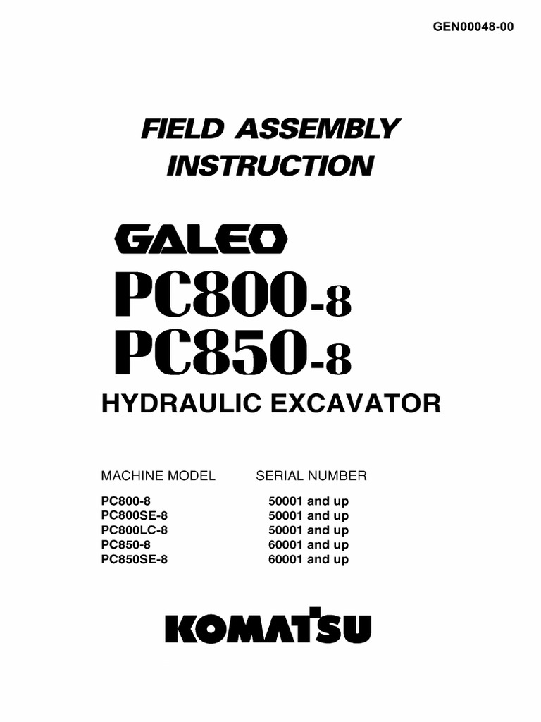 PC800 850-8 Gen00048-00 PDF | PDF | Screw | Crane (Machine)