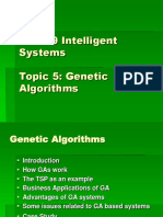 Topic 5 Genetic Algorithms