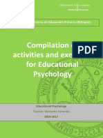 Compilation of Activities actividades psicología de la educación