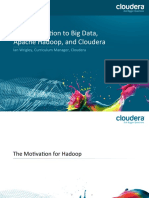Cloudera Hadoop Introduction PDF