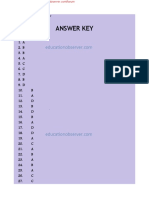 IBPS SO Exam 2013 Agricultural Filed Officer Answer Key - Professional Knowledge Part