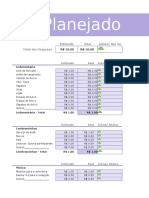 Planejador de Orçamento para Casamento1