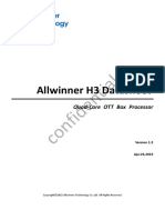Allwinner H3 Datasheet V1.2 PDF