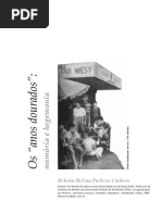 CARDOSO, Heloísa. Os Anos Dourados - Memória e Hegemonia