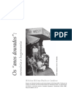 CARDOSO, Heloísa. Os Anos Dourados - Memória e Hegemonia