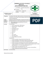 SPO Pemeriksaan Glukosa Darah Dengan Spektrofotometer