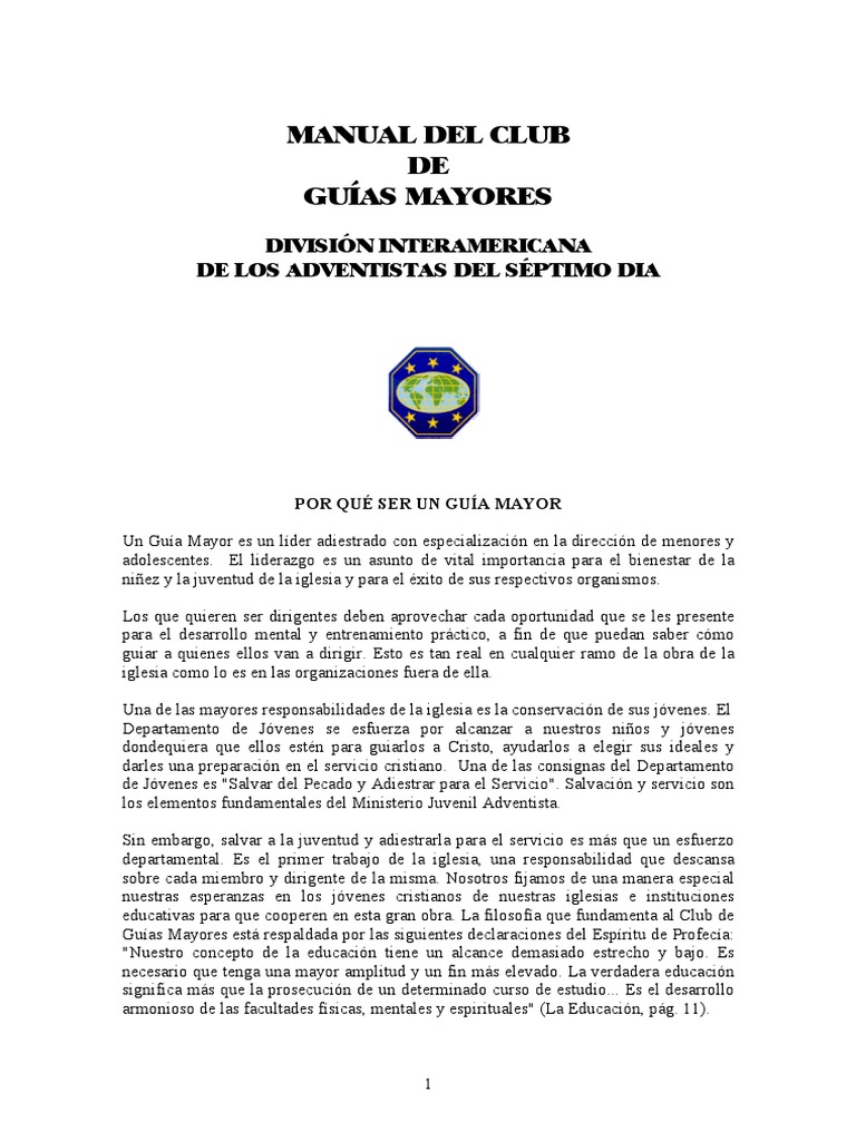 Manual GM InterD PDF | PDF | Comisión Europea | Iglesia Adventista del ...