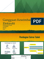 Kekurangan Cairan Elektrolit