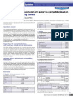 La Méthode de L'avancement Pour La Comptabilisation P2 PDF