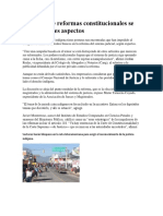 Polémica de reformas constitucionales se centra en tres aspectos, Guatemala