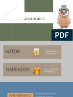 Tipos de Narradores