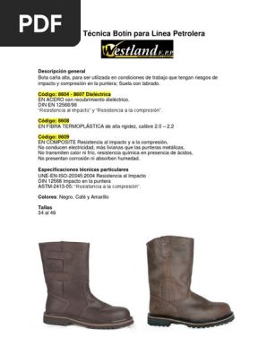 botas westland caña alta