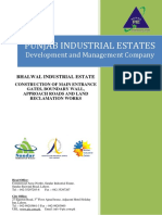 Project Outline Bhalwal Industrial Estate