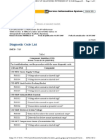 Diagnostic Code List (Codigos de Averias) Caterpillar 938G II