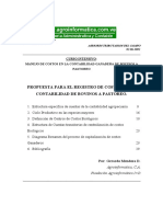Contabilidad de Costos en Bovinos A Pastoreo PDF