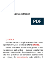 Crítica Literária