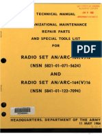 TM 11-5841-286-20P - Radio - Set - AN - ARC-164 - 1984
