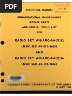 TM 11-5841-286-20P - Radio - Set - AN - ARC-164 - 1984