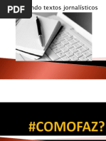 Para Um Bom Texto de Jornalismo
