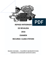 Repaso Integrado de Revalida EXAMEN