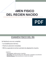 Examen Fisico Del Recien Nacido